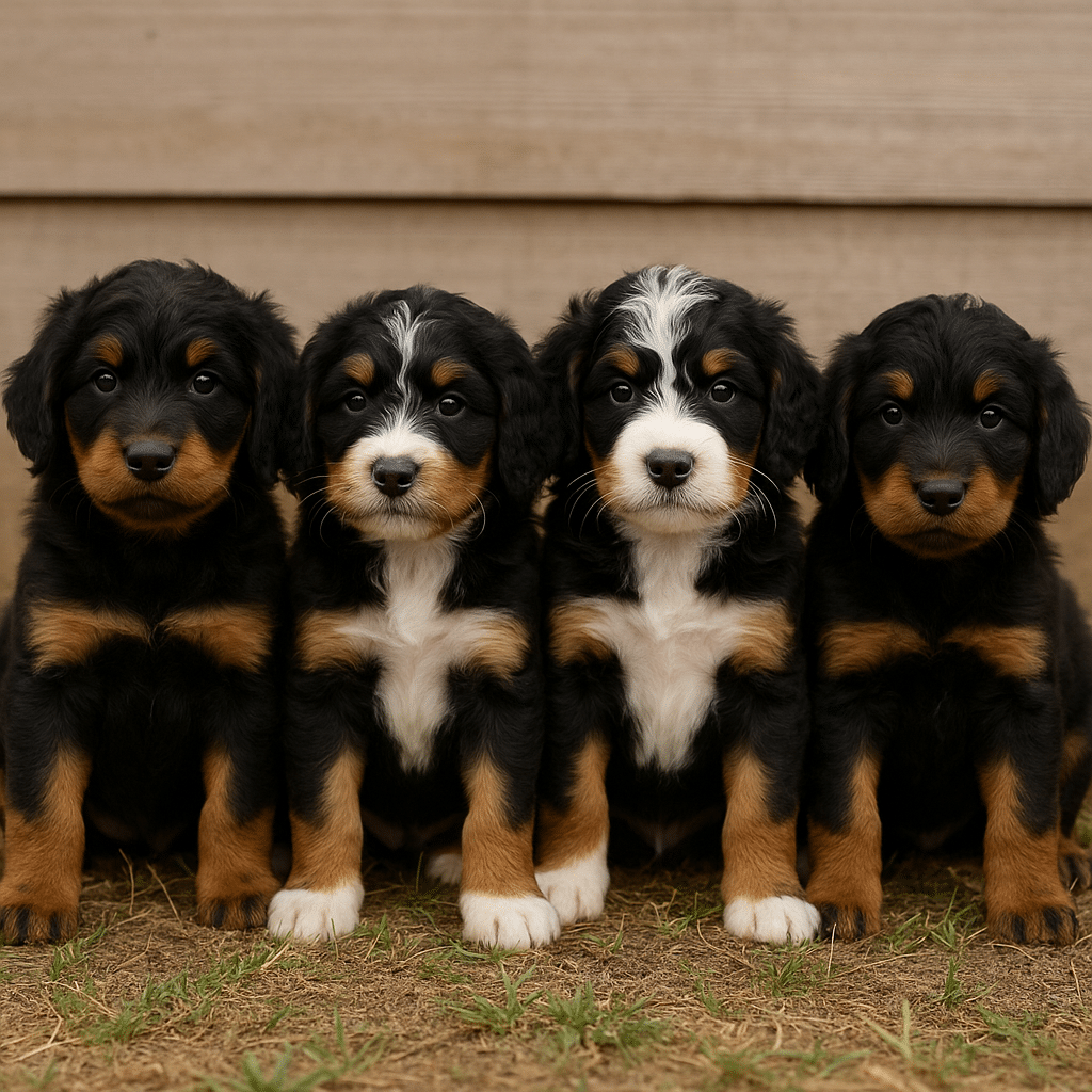 Bernedoodle puppies