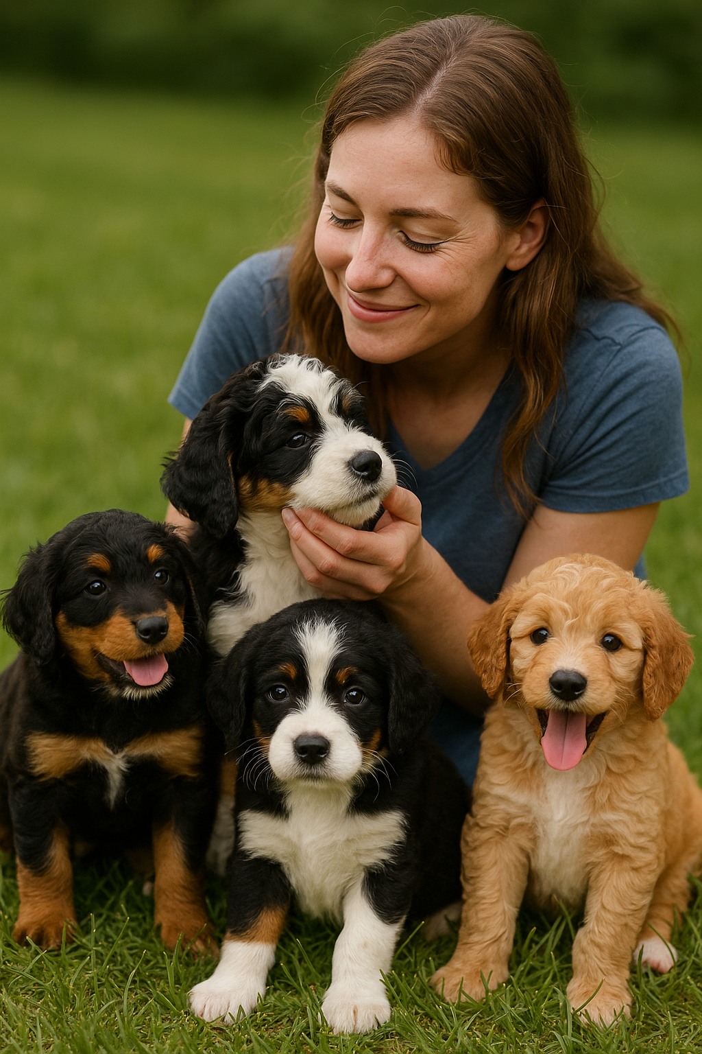 Bernedoodle puppies